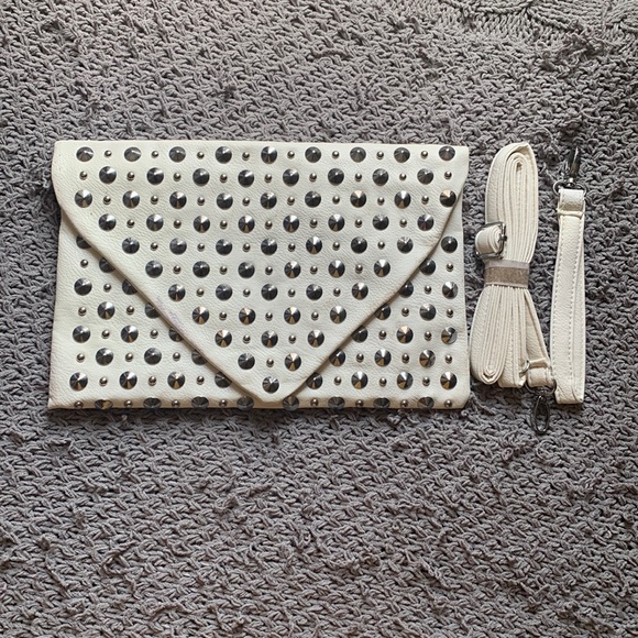 Leather Studded Purse - Picture 1 of 5